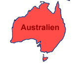 Landkarte Australien