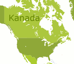 Karte Kanada